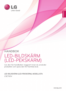 LED-BILDSK&Auml;RM (LED-PEKSK&Auml;RM)