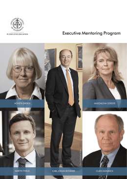 Executive Mentoring Program