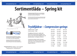 Sortimentlåda – Spring kit