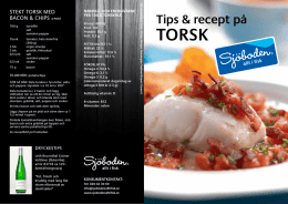 Tips och recept på Torsk