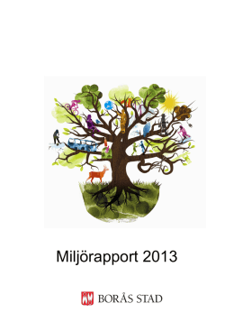 Miljörapport 2013 - Miljöbarometern
