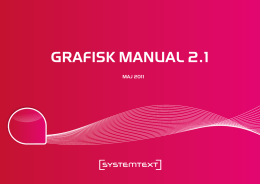GRAFISK MANUAL 2.1