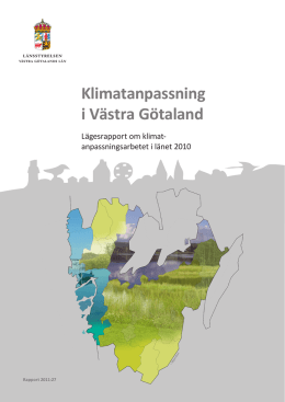 Klimatanpassning i Västra Götaland