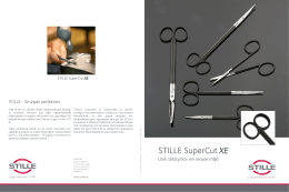 STILLE SuperCut XE broschyr