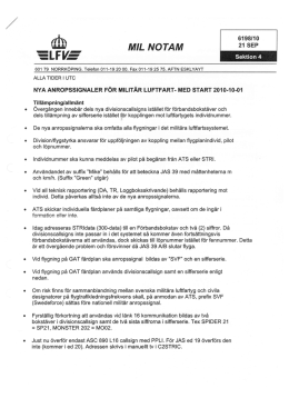 MIL NOTAM (6198/10, 21 sept)