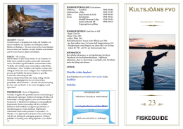 23 Kultsjöån - Jakt och Fiske i Södra Lappland
