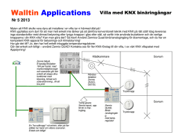 KNX Applikationsexempel 5