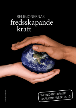 fredsskapande kraft - Sveriges Buddhistiska Samarbetsråd