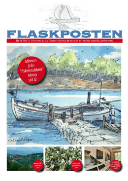 Flaskposten 2011 - Hästholmen