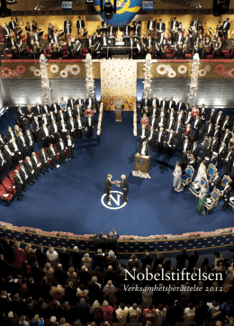 Nobelstiftelsen - Nobelprize.org