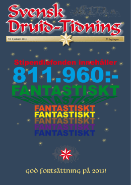 FANTASTISKT - svenska druid