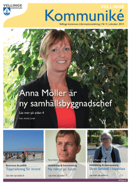 Anna Möller är ny samhällsbyggnadschef