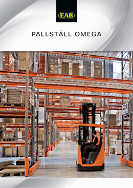 Produktblad - Pallställ Omega