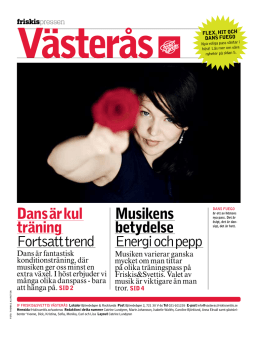 Nr 5 2011 - Friskis och Svettis Västerås
