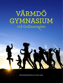 PDF File - Värmdö Gymnasium