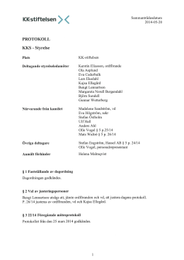Styrelseprotokoll 2014-05-20.pdf - KK