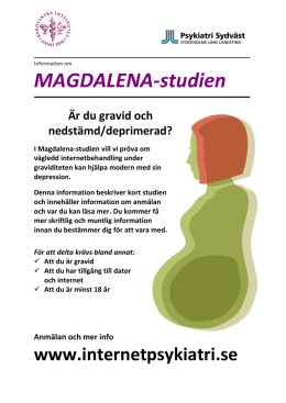 Information om MAGDALENA-studien