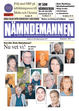 2011-1 - Nämndemännens Riksförbund