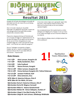 Resultat 2013 i pdf-format
