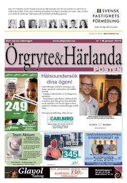 Januari 2015 - Örgryte & Härlanda Posten