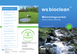 WS Bioclean - tranascementvarufabrik.se