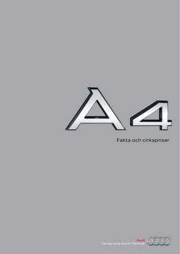 Audi A4 - H