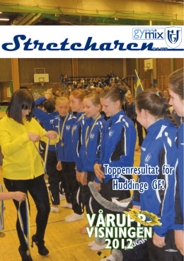 StretcharenNr 2 2012 - Huddinge Gymnastikförening