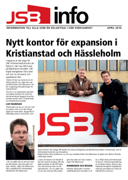 JSB info-april 2010