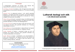 Luthersk teologi och etik