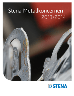 Stena Metallkoncernen - The Stena Metall Group