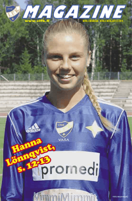 Hanna Lönnqvist, s. 12-13