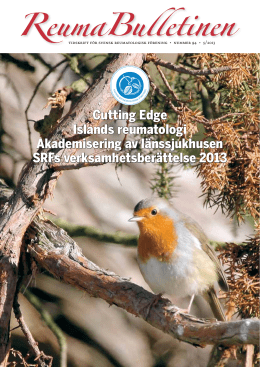 Cutting Edge Islands reumatologi Akademisering av l&auml;nssjukhusen