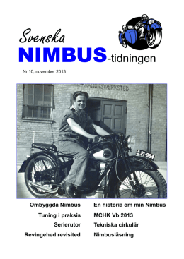 Utkast SNT_10.pub - Danmarks Nimbus Touring