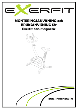 EXERFIT 305 magnetic