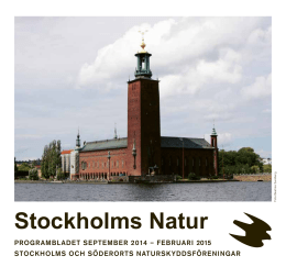 Stockholms naturskyddsförening