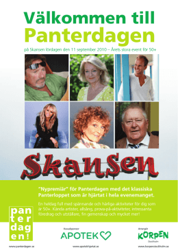 Panterdagen - STAR Stockholm