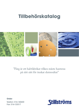 Ladda hem katalogen - Stillströms Industrifärg