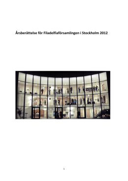 Klicka här för att ladda ner årsberättelsen 2012 (pdf