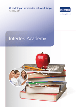 Intertek Academy