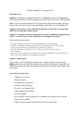 Åk.6 LPP Teknik bygga ballongbil (69 kB, pdf)