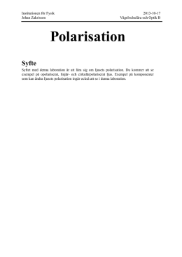 Polarisation