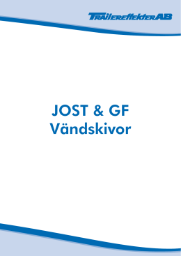 JOST & GF Vändskivor