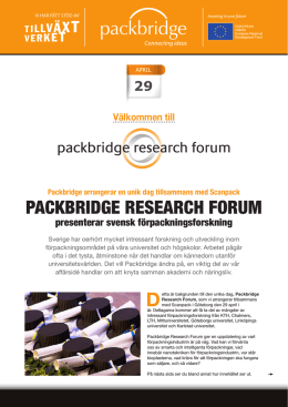 Packbridge Research Forum.pdf