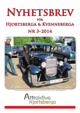 Nyhetsbrev 2014-3 - Hjortsberga & Kvenneberga