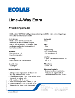 Lime-A-Way Extra