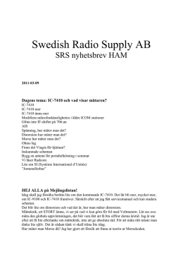 Här - Swedish Radio Supply AB