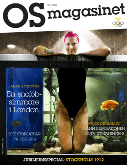 En snabb- simmare i London - Sveriges Olympiska Kommitté