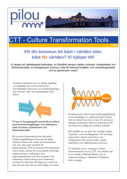 CTT - Culture Transformation Tools