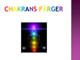 CHAKRANS FÄRGER