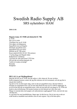 Här - Swedish Radio Supply AB